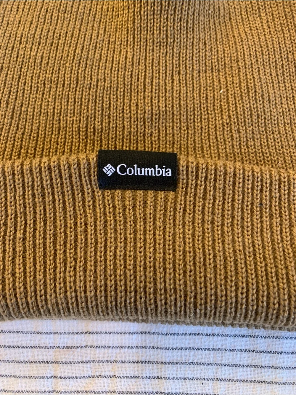 Columbia Men's Knit Beanie - Caramel